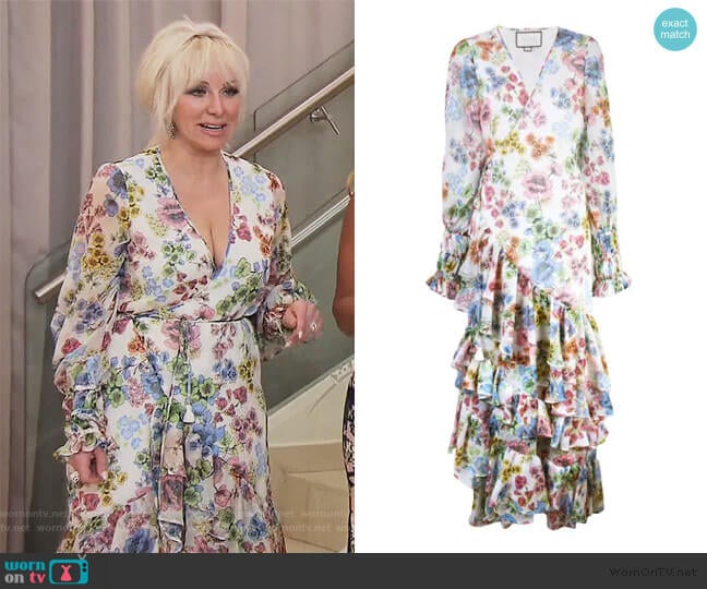 Solace Dress by Alexis worn by Margaret Josephs on The Real Housewives of New Jersey