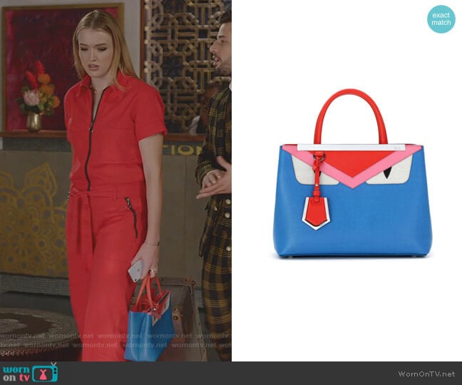 WornOnTV: Kirby’s red zip front jumpsuit on Dynasty | Maddison Brown ...