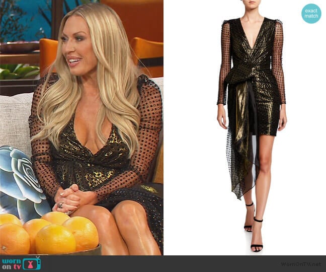 Simone Dress by Haney worn by Braunwyn Windham-Burke on The Real Housewives of Orange County