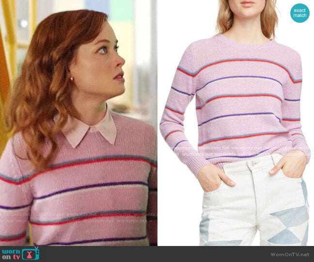 Isabel Marant Eoile Gian Sweater worn by Zoey Clarke (Jane Levy) on Zoeys Extraordinary Playlist