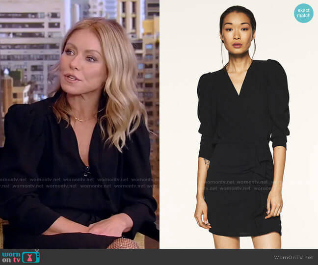 Melinda Dress by Ba&Sh worn by Kelly Ripa on Live with Kelly and Mark