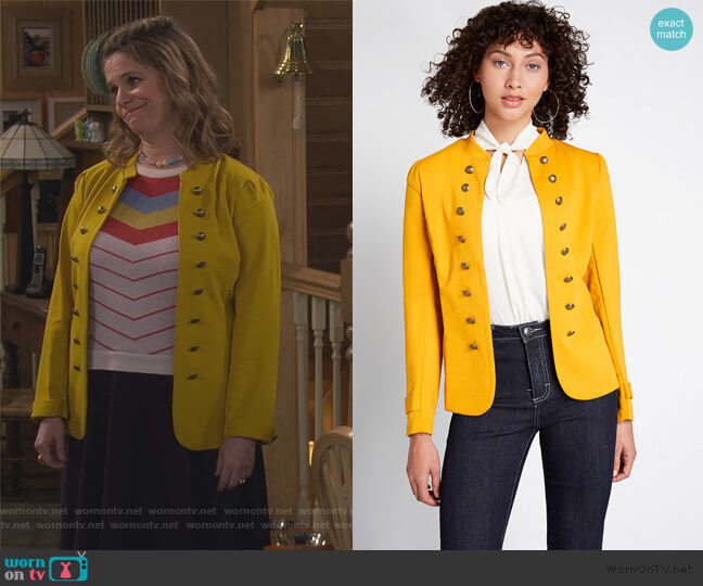 Glam Believer Knit Jacket by Modcloth worn by Kimmy Gibbler (Andrea Barber) on Fuller House
