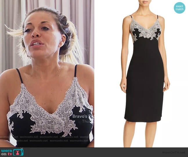 Luxe Shangri-La Chemise by Natori worn by Dolores Catania on The Real Housewives of New Jersey