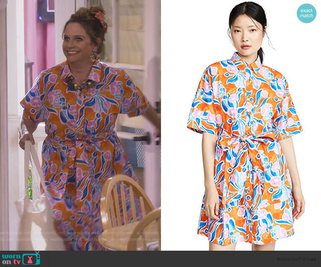 Miriam Dress by Rachel Antonoff worn by Kimmy Gibbler (Andrea Barber) on Fuller House