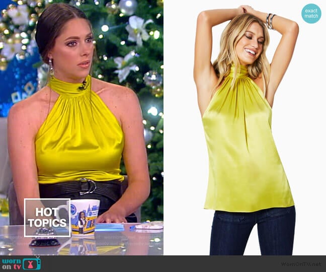 Lori Top by Ramy Brook worn by Abby Huntsman on The View