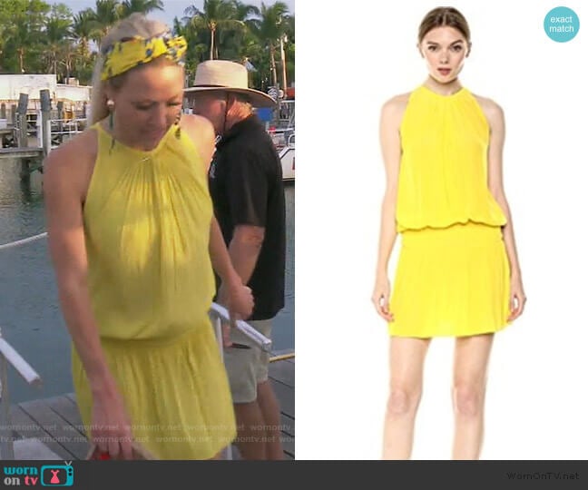 Paris Dress by Ramy Brook worn by Braunwyn Windham-Burke on The Real Housewives of Orange County