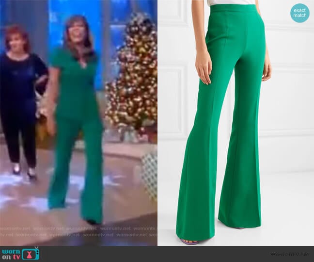 WornOnTV: Sunny’s green peplum top and pants on The View | Abby ...