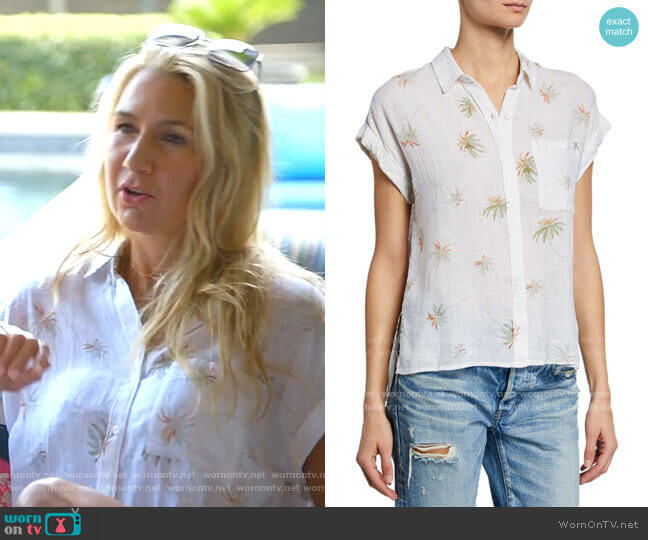Whitney Top by Rails worn by Kary Brittingham on The Real Housewives of Dallas