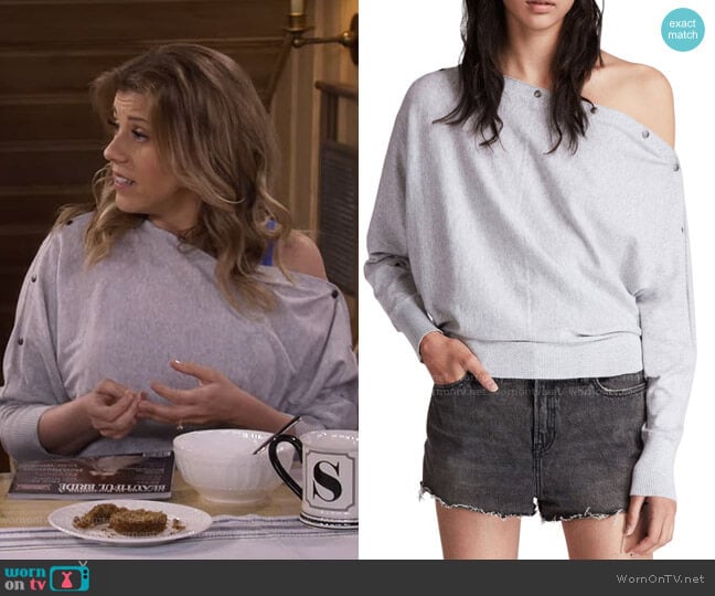 Elle Sweater by All Saints worn by Stephanie Tanner (Jodie Sweetin) on Fuller House