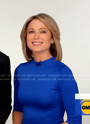 Amy’s blue dress on Good Morning America