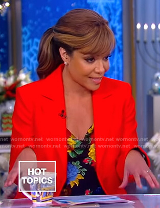 Sunny’s floral cami on The View