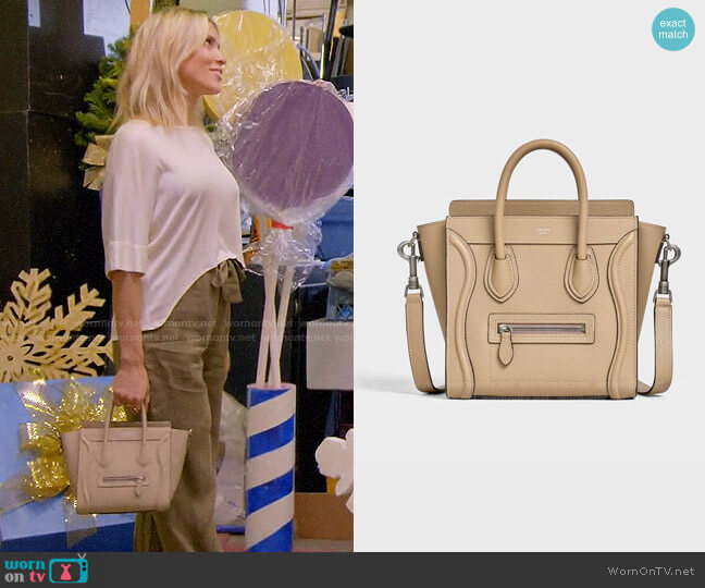 Celine Nano Luggage Bag worn by Kristin Cavallari  on Very Cavallari