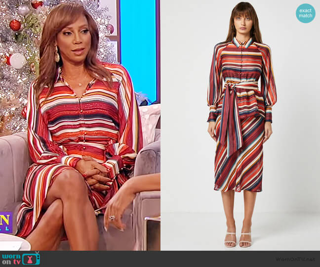 Edie Blouse and Skirt by Elliatt worn by Holly Robinson Peete on the Tamron Hall Show