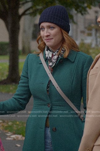 WornOnTV: Julia’s green coat on Almost Family | Brittany Snow | Clothes ...