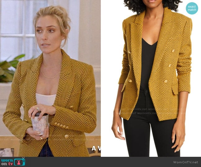 L'Agence Kenzie Blazer worn by Kristin Cavallari on Very Cavallari