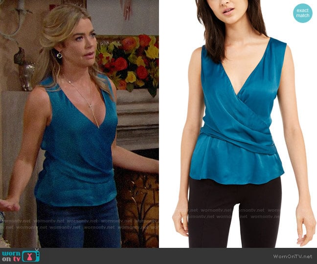 Rachel Zoe Cameo Top worn by Shauna Fulton (Denise Richards) on The Bold and the Beautiful