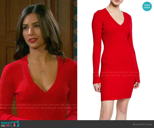 Rag & Bone Brea Dress worn by Gabi Hernandez (Camila Banus) on Days of our Lives