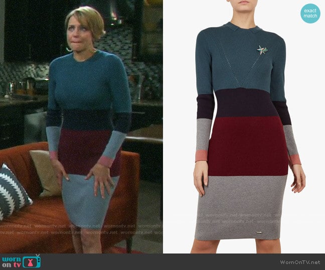 Ted Baker Franae Dress worn by Nicole Walker (Arianne Zucker) on Days of our Lives