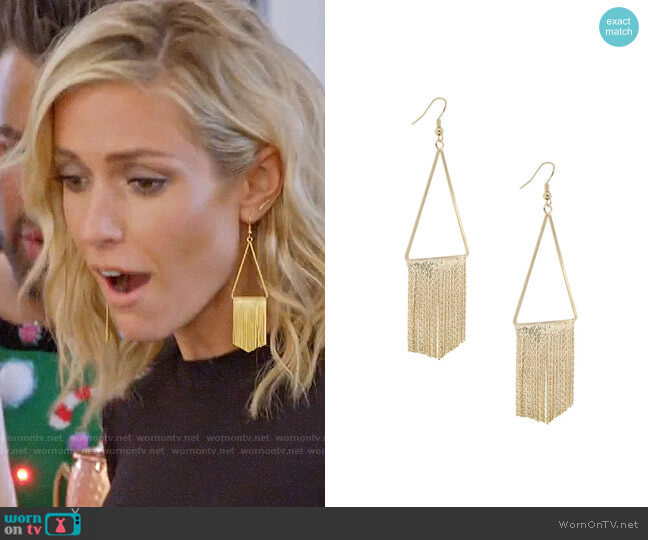 Uncommon James Union Square Earrings worn by Kristin Cavallari on Very Cavallari