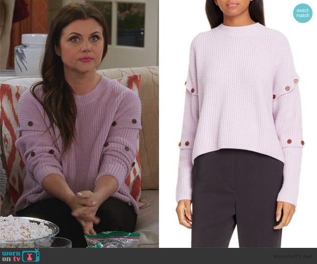 Adams Sweater by A.L.C. worn by Lori Mendoza (Tiffani Thiessen) on Alexa & Katie