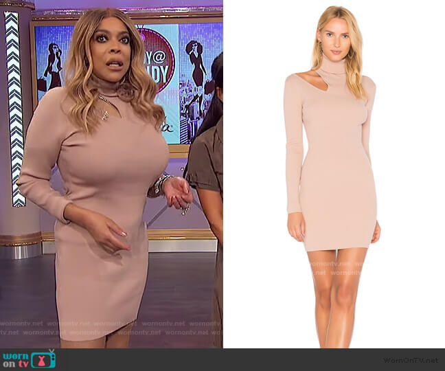 West Dress by A.L.C. worn by Wendy Williams on The Wendy Williams Show