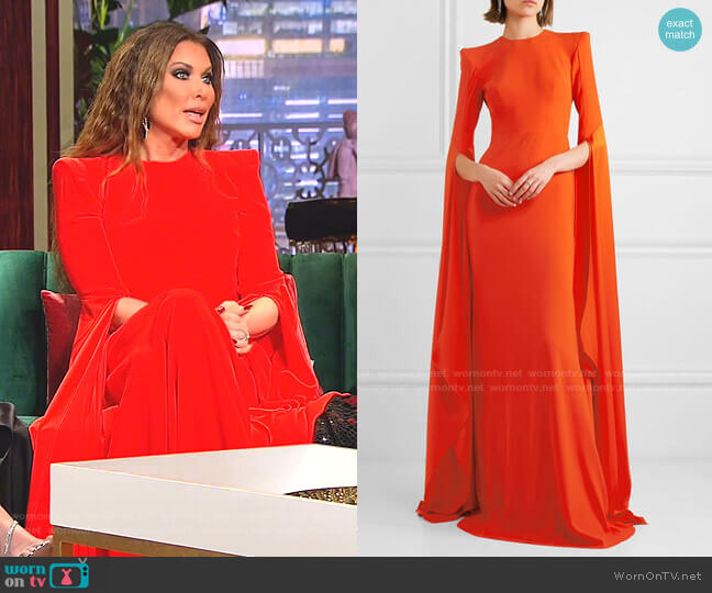 WornOnTV: LeeAnne’s red slit sleeve gown on The Real Housewives of ...