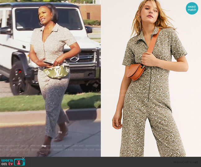 Ellie Jumpsuit by Free People worn by Kandi Burruss on The Real Housewives of Atlanta