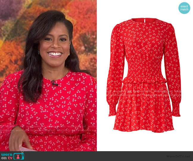 Frida Dress by Finders Keepers worn by Sheinelle Jones  on Today