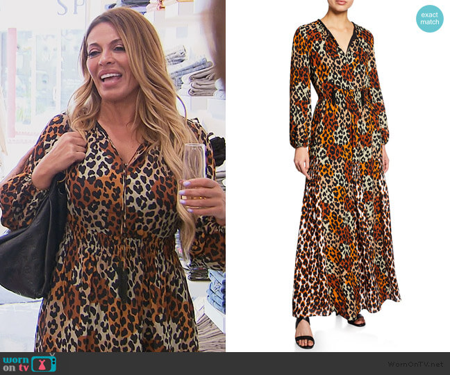 WornOnTV: Dolores’s leopard print tie dress on The Real Housewives of ...