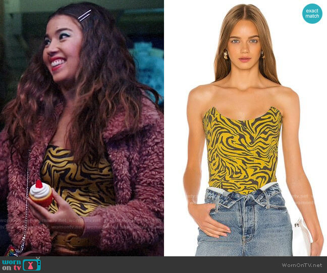 Miaou Leia Corset worn by Cheyenne (Nichole Bloom) on Superstore