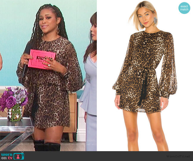 WornOnTV: Eve’s leopard mini dress on The Talk | Eve | Clothes and ...