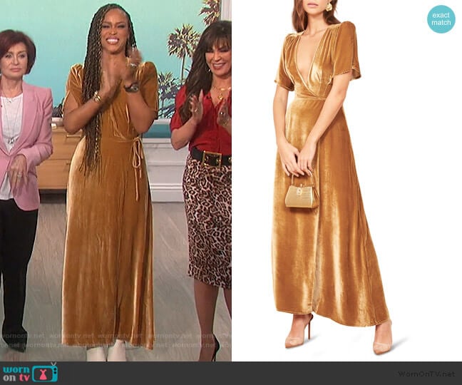 Tiffany Maxi Dress by Reformation worn by Eve on The Talk