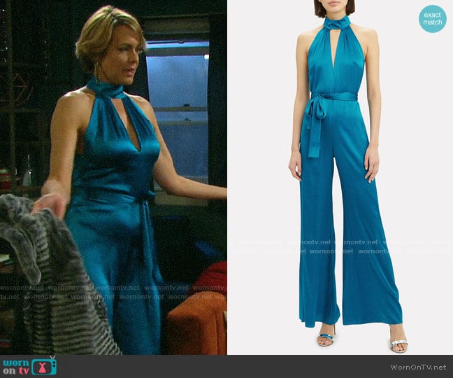 WornOnTV: Nicole’s blue NYE jumpsuit on Days of our Lives | Arianne ...