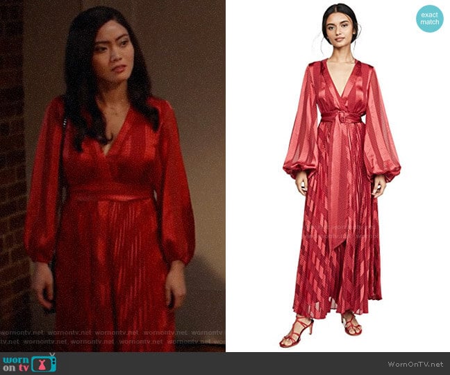 Alexis Salomo Dress worn by Joy (Jessica Lu) on God Friended Me