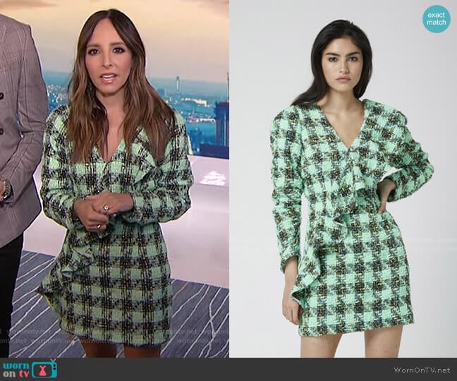 Leave Me Be Dress by Atoir worn by Lilliana Vazquez on E! News