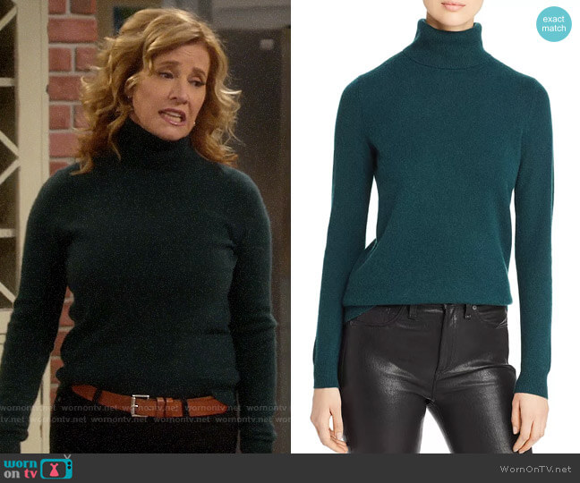 WornOnTV: Vanessa’s dark green turtleneck on Last Man Standing | Nancy ...