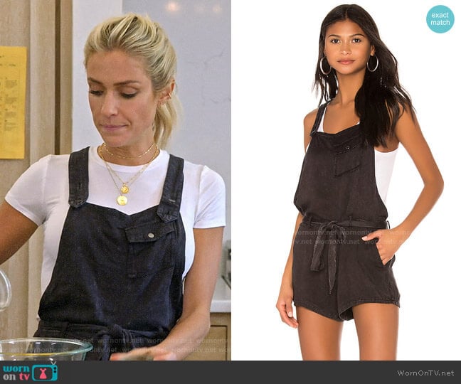 Chaser Floucy Shortalls worn by Kristin Cavallari on Very Cavallari