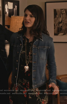 Allison’s denim jacket on Grace and Frankie