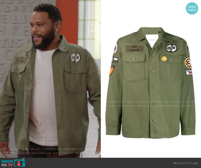 Deus Ex Machina Military Shirt Jacket worn by Andre Johnson (Anthony Anderson) on Black-ish