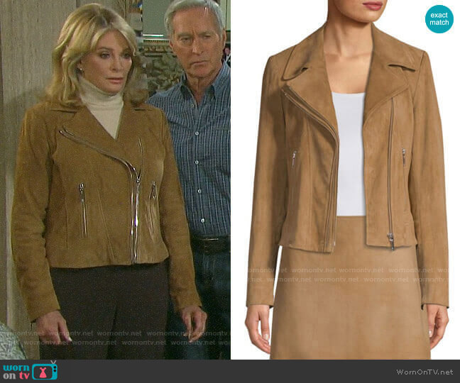 Elie Tahari Angalie Jacket  worn by Marlena Evans (Deidre Hall) on Days of our Lives