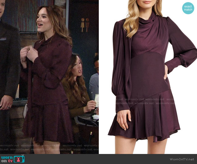 Ever New Tiah Dress worn by Summer Newman (Hunter King) on The Young and the Restless