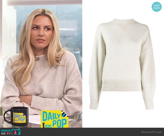 Karl Oversized Jumper by Isabel Marant Etoile worn by Morgan Stewart on E! News