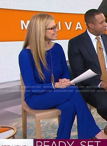 Jill’s blue jumpsuit on Today