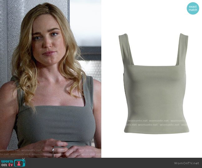 Leith Square Neck Tank worn by Sara Lance (Caity Lotz) on Legends of Tomorrow