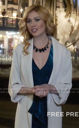 Mia's white coat on Arrow