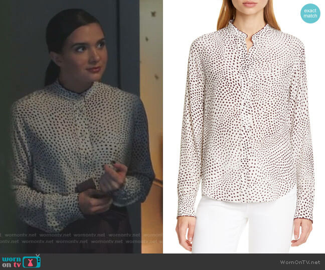 Dirdre Blouse by Rag & Bone worn by Jane Sloan (Katie Stevens) on The Bold Type