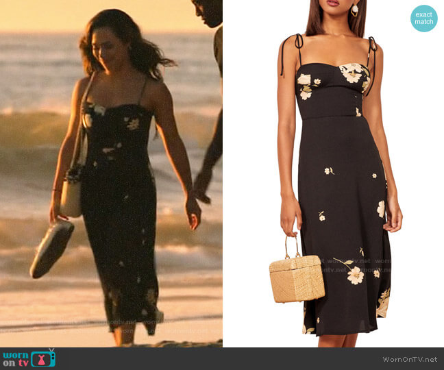 Reformation Saldana Dress in Kiara Floral worn by Emily Lopez (Jessica Camacho) on All Rise