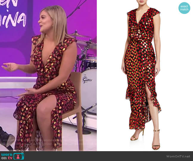 Anita Dress by Saloni worn by Lauren Alaina on Today Show