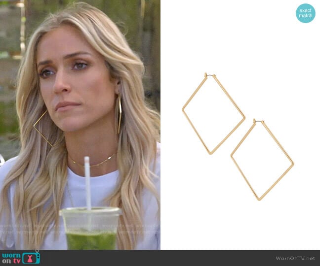 Uncommon James Girl Boss Earrings worn by Kristin Cavallari on Very Cavallari