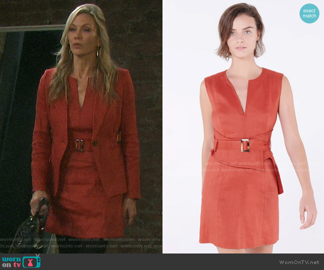 Veronica Beard Sadira Dress worn by Kristen DiMera (Stacy Haiduk) on Days of our Lives